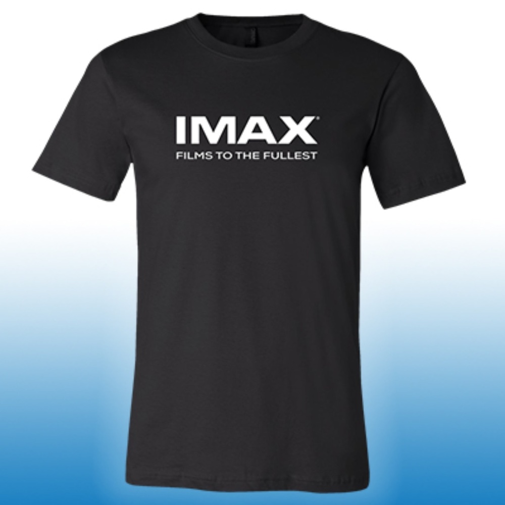 New! IMAX Films to the Fullest Movie Theater T-Shirt